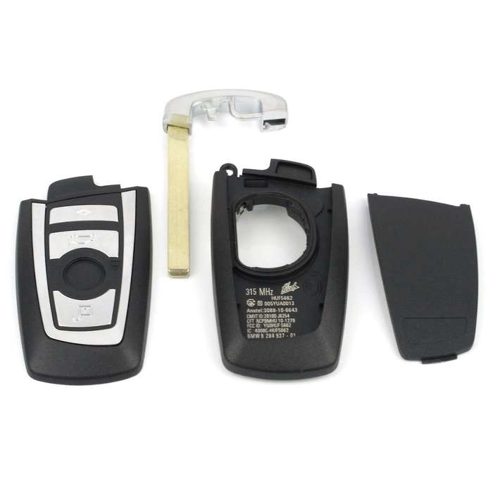 Car Smart Remote Key Fob Case Blade for F10 F20 F30 F40 1 3 5 Series 4Button