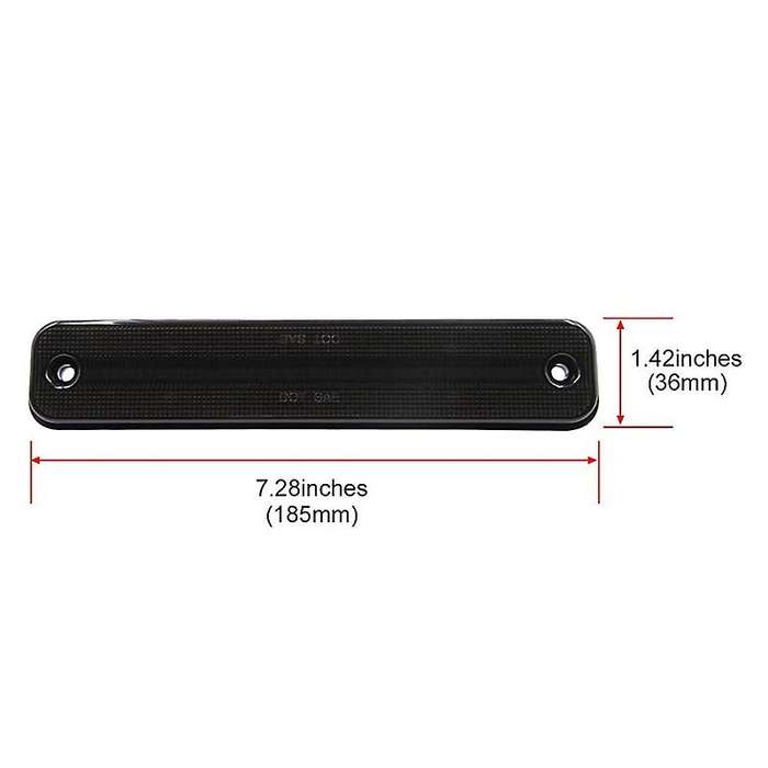 Car Smoked Full Led Side Marker Light Front Amber/ Rear Red Turn Signal Lamp for H2 2003-2009 259523