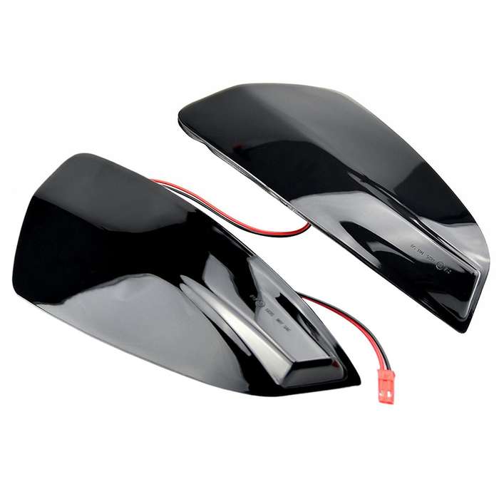 Car Smoked LED Dynamic Side Mirror Indicator Light for C Class W204 S204 07-14 Bus W639 W164 ML300 3