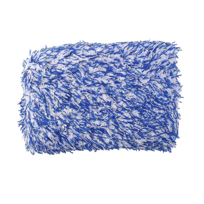 Car Soft High Density Cleaning Super Soft Car Wash Cloth Microfiber Car Wash Towel Sponge Block Blu