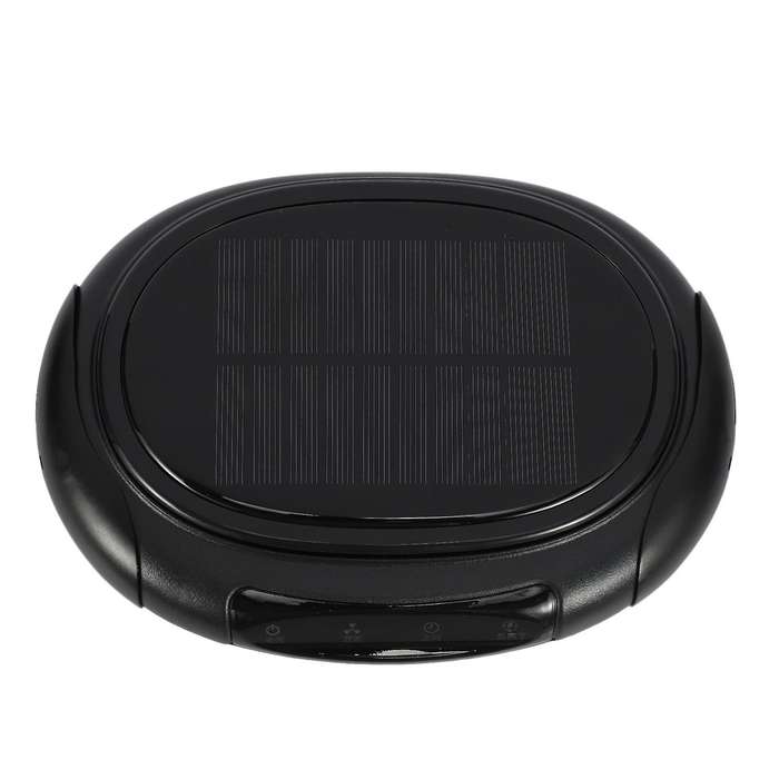 Car Solar Air Purifier Freshener Portable USB Cleaner Auto Air Anion Purifier Oxygen Bar Ozone Ioniz
