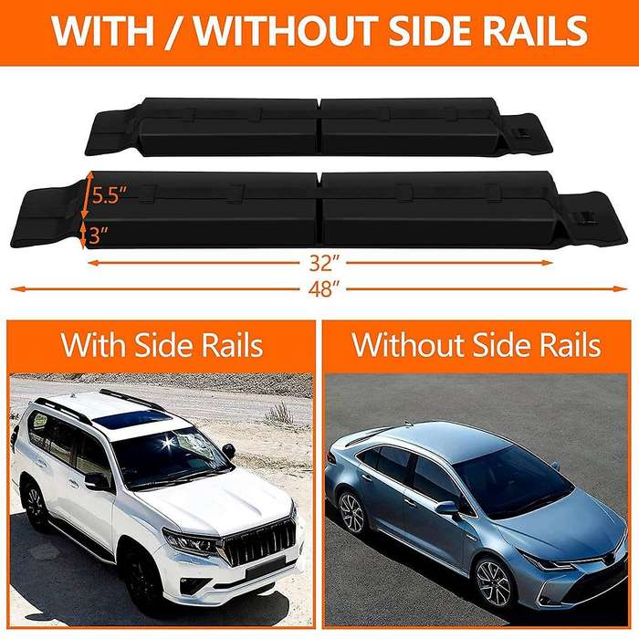 Car Soft Roof Rack Pads Luggage Carrier for Kayak Surfboard-sup Canoe Kayak Accessories