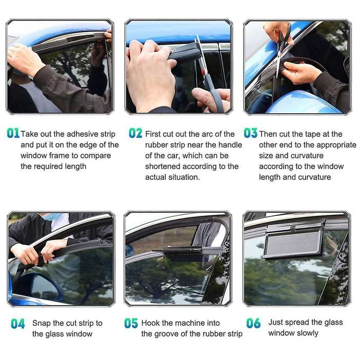 Car Solar Powered Fan USB Rechargeable Exhaust Fan Air Radiator Car Mini Air Cooler Ventilator Black