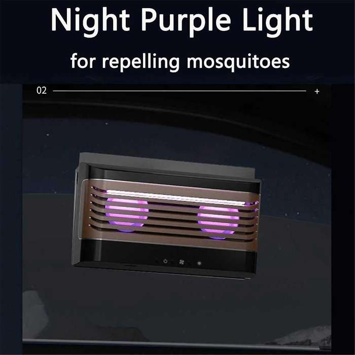 Car Solar Powered Window Exhaust Fan, Car Air Purifier, Car Solar Power Air Vent Radiator Fans, Vehi