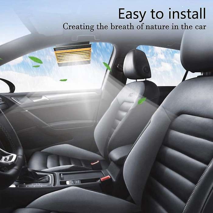 Car Solar Power Fan USB Rechargeable Exhaust Fan Air Radiator Car Mini Air Cooler Ventilator White F
