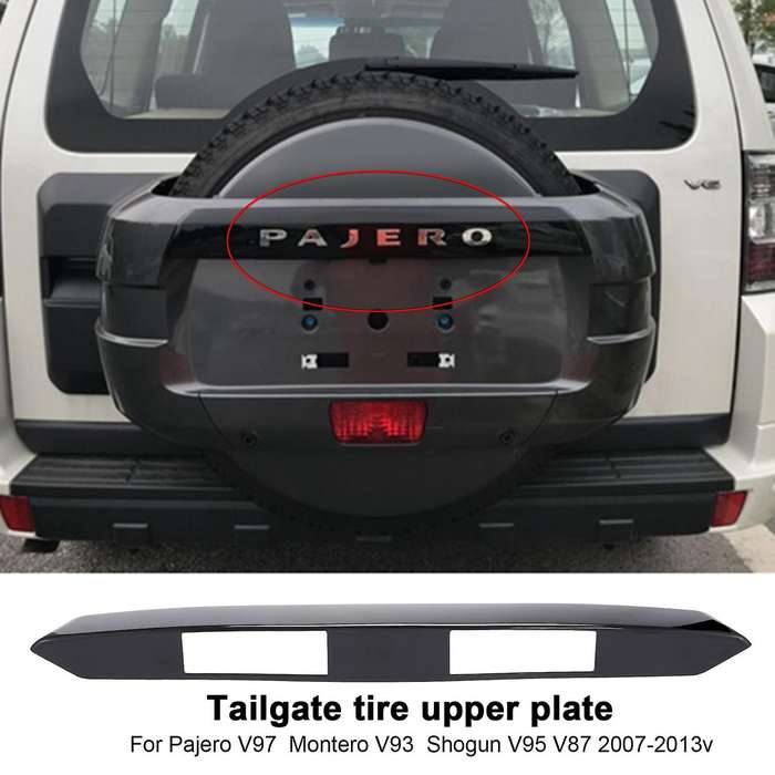 Car Spare Tire Cover Tire Up Board for V97 Montero V93 V95 V87 2007-2013
