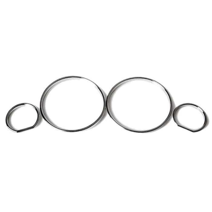 Car Speedometer Cover Bezel Trim Dashboard Gauge Ring Set for E32 / E34 Models