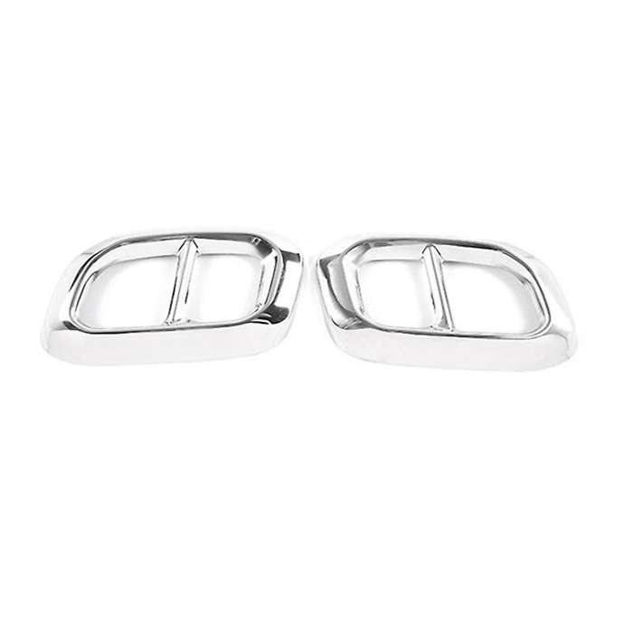 Car Stainless Steel Exhaust Pipe Muffler Tail Cover Trim for GLE350 GLE450 GLC GLS W167 X253 X167 Si