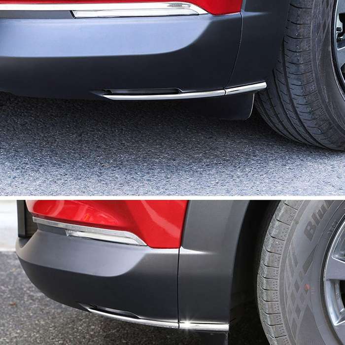Car Stainless Steel Front and Rear Corner Protection Strips Trim Cover Decorative for CX30 -30 2020