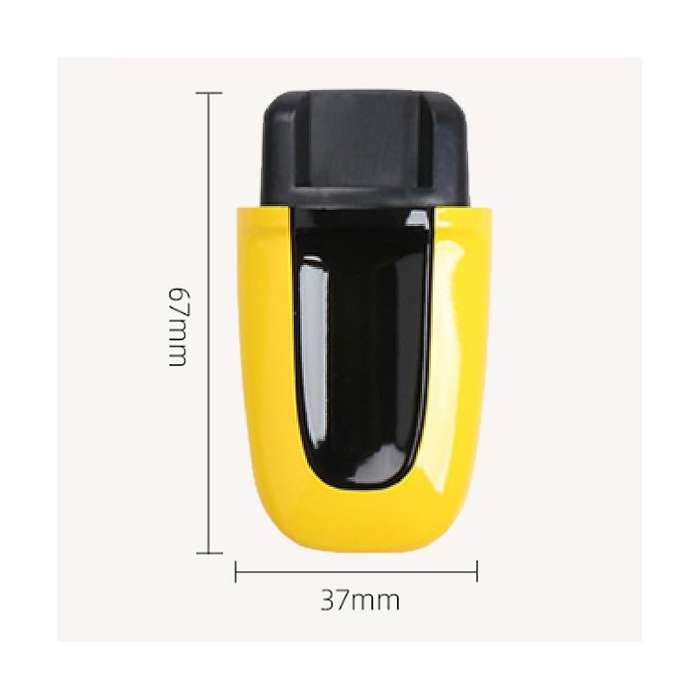 Car Start Key Switch One-Click Ignition Trim for 2013-2023 Startup Key Blue
