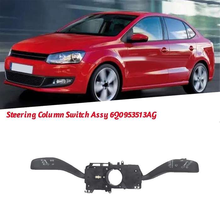 Car Steering Column Switch Assy 6Q0953513AG for Fabia II 2006-2015 Roomster Steering Combination Swi