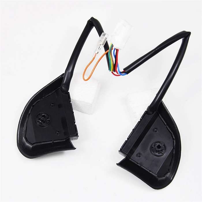 Car Steering Wheel Audio Control Button Switch Cruise Control Switch with Wiring Harness for Forest