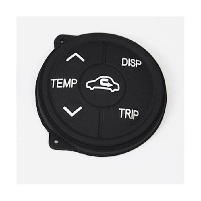 Car Steering Wheel Audio Control Switch Bright Black Frame Trim for Prius 2011-2015 Control Buttons