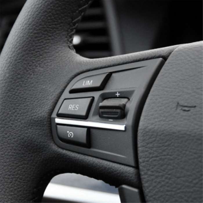 Car Steering Wheel Button Cover 61319262706 for 5 7 Series F10 F11 F04 F01 F02 Multifunction Button
