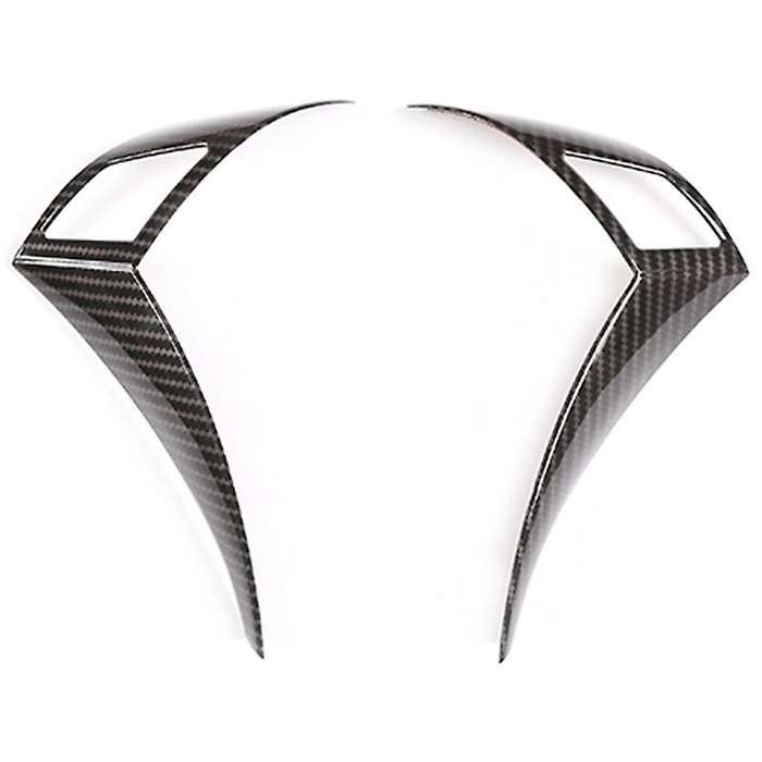 Car Steering Wheel Button Decoration Frame Trim for 5 Series E60 E61 2003-2010 Car Accessories Carbo