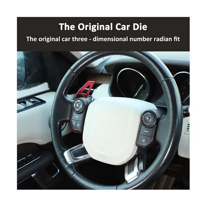 Car Steering Wheel Button Frame Cover Trim for 5 2017-2018 for Range Sport 2014-2017 ,4pcs