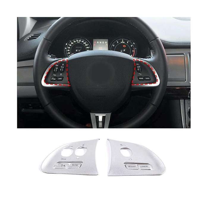 Car Steering Wheel Button Sticker Car Interior Protection Accessories for Xf 2012-2015