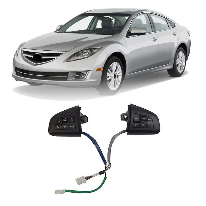 Car Steering Wheel Button Switch Cruise Control Switch Audio Button for 3 2010-2013 -5 2012 -7 2011