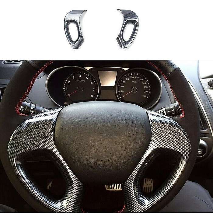 Car Steering Wheel Button Switch Decoration Bezel Cover Trim for Ix35 2010 2011 2012 2013 2014 2015