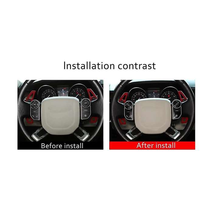 Car Steering Wheel Button Trim Stickers Accessories for 5 Lr5 Sport (b)