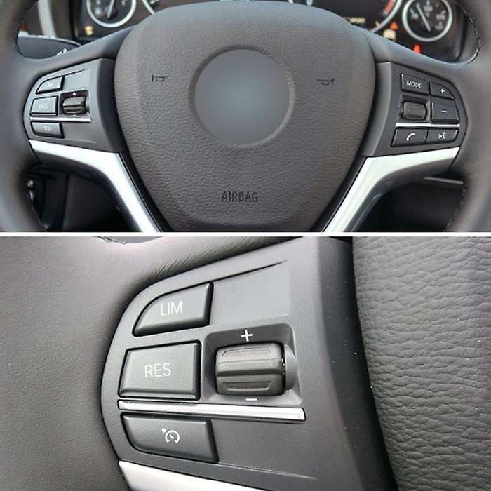 Car Steering Wheel Control Knob Button Version for  1 2 3 4 5 6 X1 X2 X3 X4 X5 X6 Series