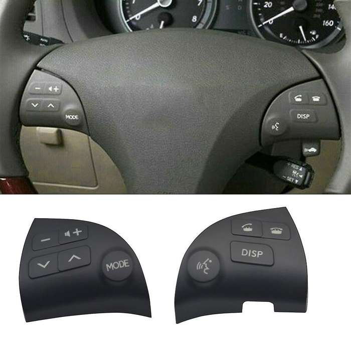 Car Steering Wheel Control Switch Audio Bluetooth Multi Button Cover