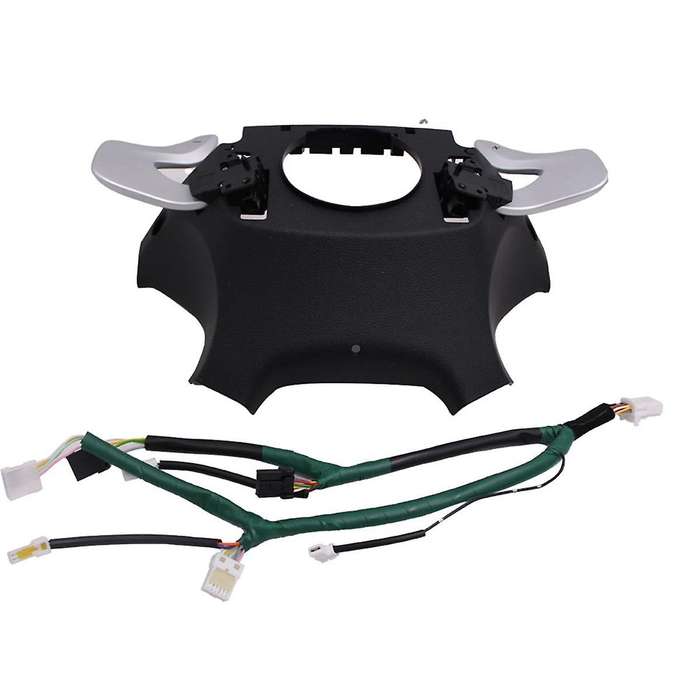 Car Steering Wheel Cover Multi-function Shift Paddles Switch with Harness Kit for 2011-2014 96770-3s