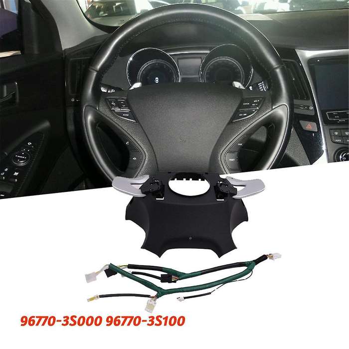 Car Steering Wheel Cover Multi-Function Shift Paddles Switch with Harness Kit for 2011-2014 56120-4Q