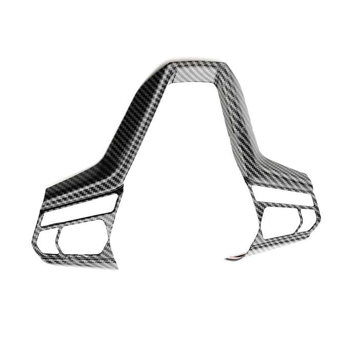 Car Steering Wheel Cover Trim Carbon Fiber Steering Wheel Frame for D-max 2021 2022