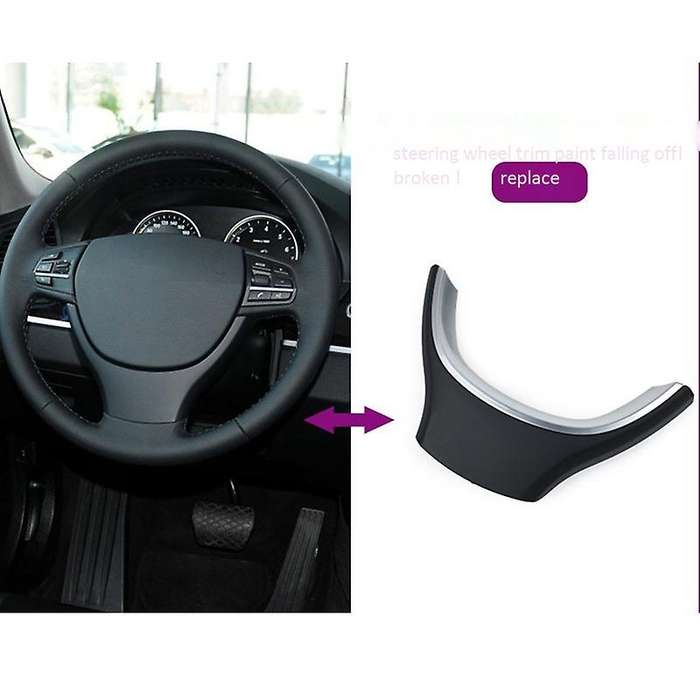 Car Steering Wheel Decorative Cover Frame for Bmw 5 Series 7 Series F10 F11 F18 F07 F01 F02 520 523