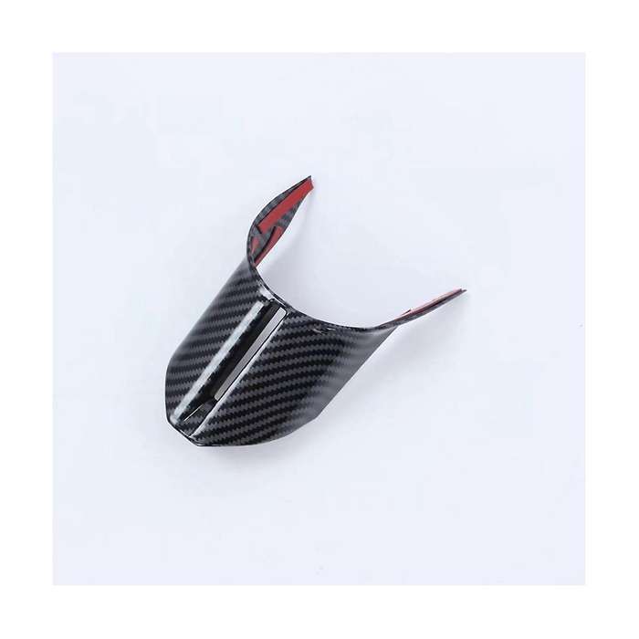 Car Steering Wheel Frame Decoration Cover Trim for C Class W206 GLC X254 (Carbon)
