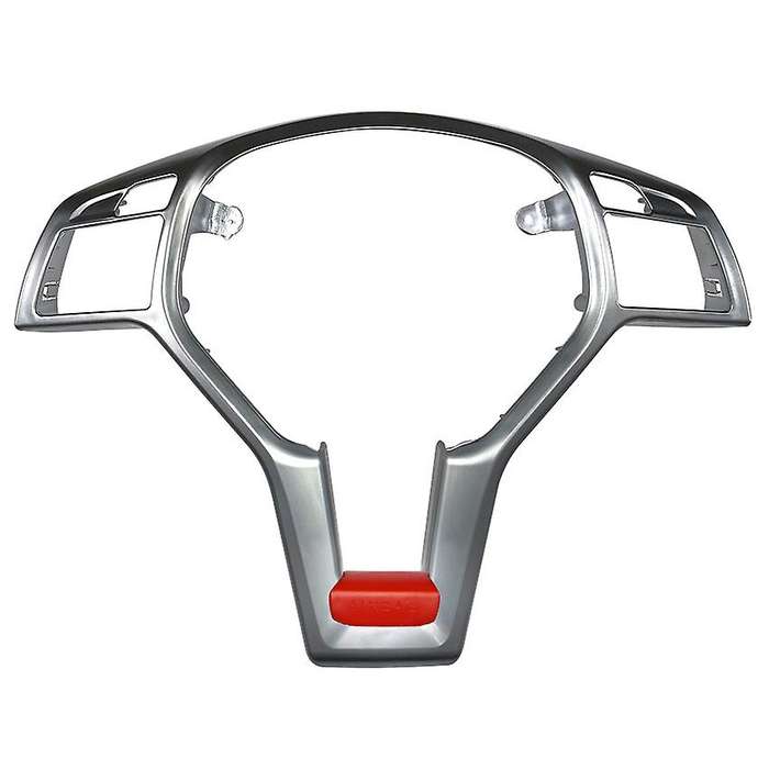 Car Steering Wheel Frame Trim Cover for - A C E GLA CLA Class W176 W204 W212 X156 C117 Silver