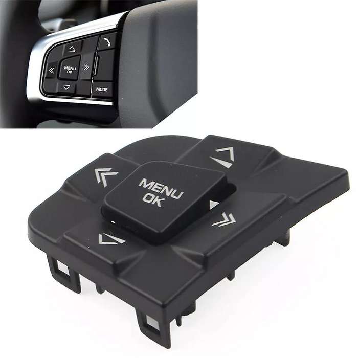 Car Steering Wheel Left Multi Function Switch Button LR095537 for Sport for XE XF 2015-2019