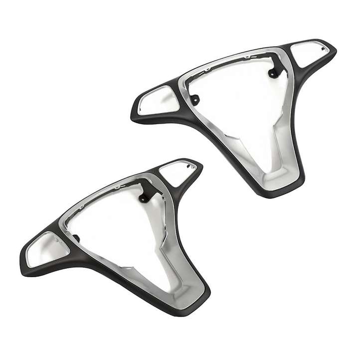 Car Steering Wheel Panel Cover for W176 W246 W205 W213 W218 W117 W292 W166 W447 W156 X253 W448 Blac