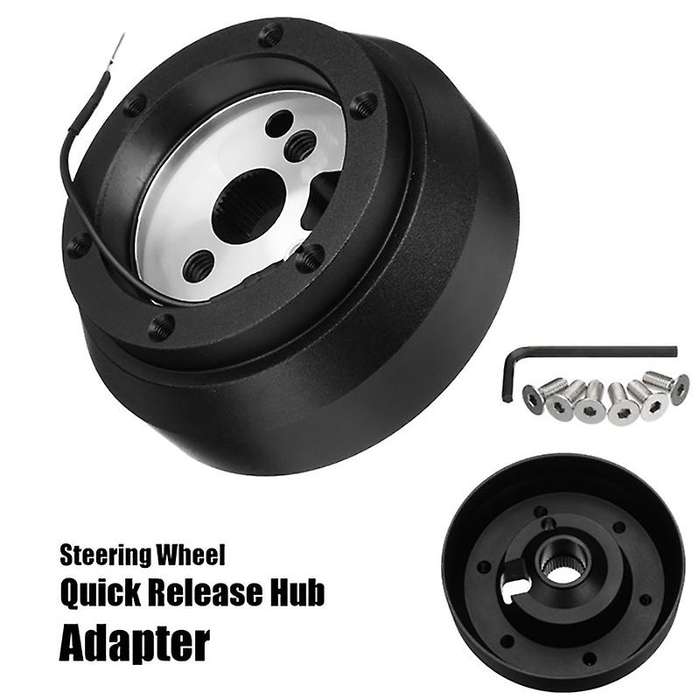 Car Steering Wheel Quick Release Hub Adapter Kit for for , Aluminum Steering Wheel Short Hub, 170H