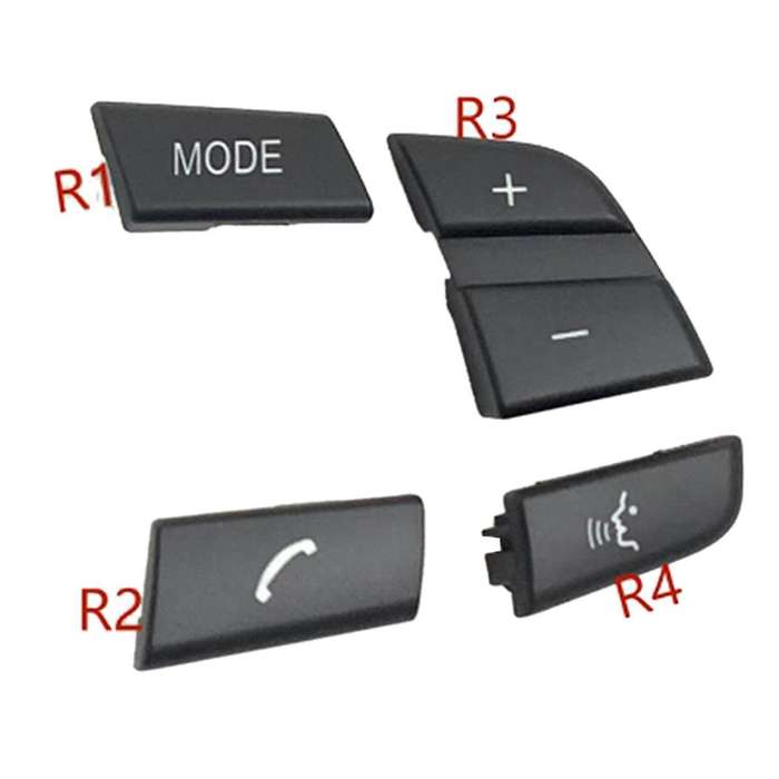 Car Steering Wheel Right Button Cover 61319262706 for 5 7 Series F10 F11 F01 F02 Car Multifunction
