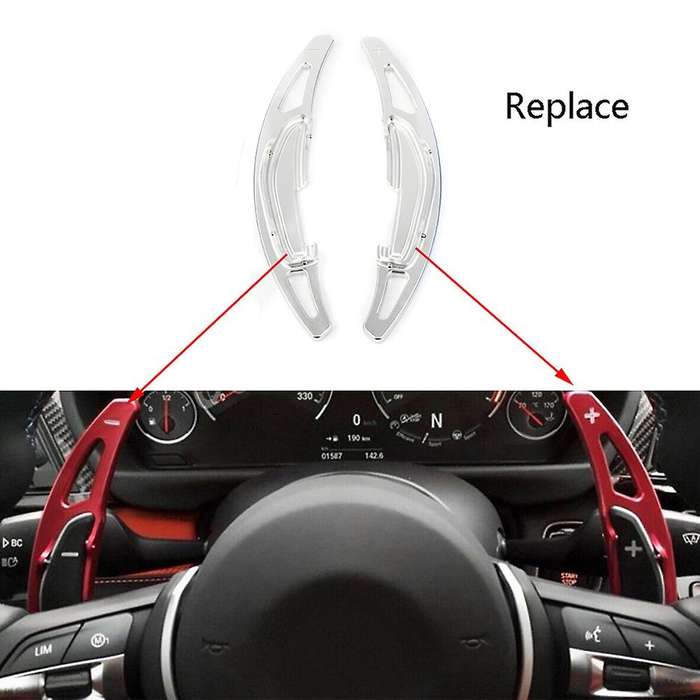 Car Steering Wheel Shift Paddle Aluminium Alloy for  M2 M3 M5 X5M X6M F87 F85 F86 F80 F82 F83 F10 M6