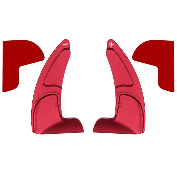 Car Steering Wheel Shift Paddle Extended Shifter Trim for Charger Grand 2014-2020 (Red)