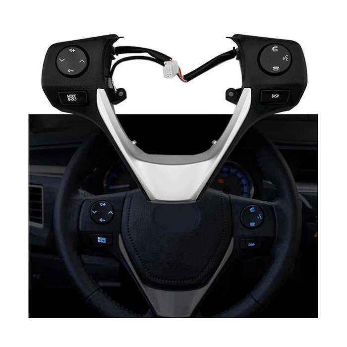 Car Steering Wheel Switch Button Cruise Control Button for Yaris 2014 2015 84250-02560