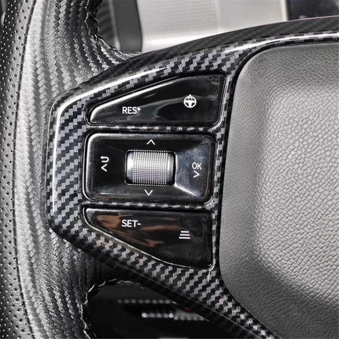 Car Steering Wheel Trim Fit for JETOUR Traveler 2023 Steering Wheel Decorative Frame Interior Acces