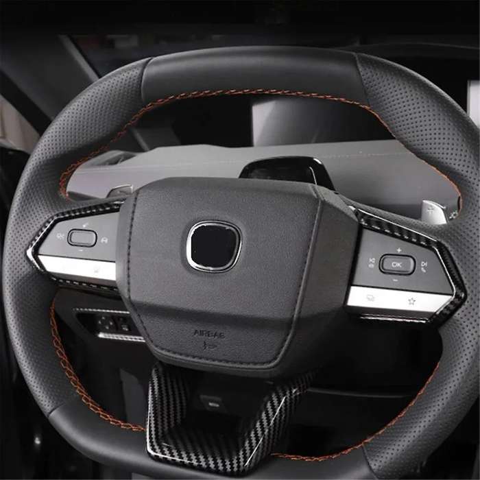 Car Steering Wheel Trims Cover for -V 2022 2023 Decoration 2024 Styling Auto Interior
