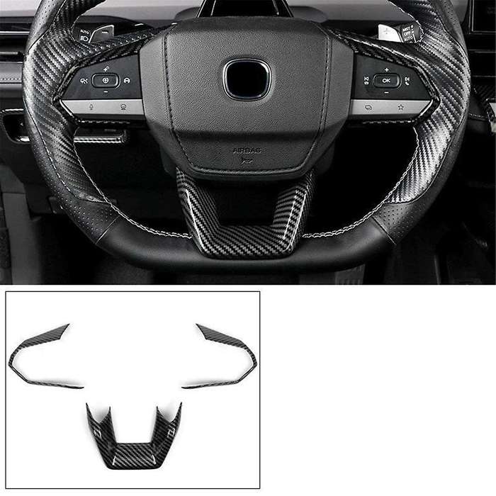 Car Steering Wheel Trims Cover for -V 2022 2023 Decoration 2024 Styling Auto Interior