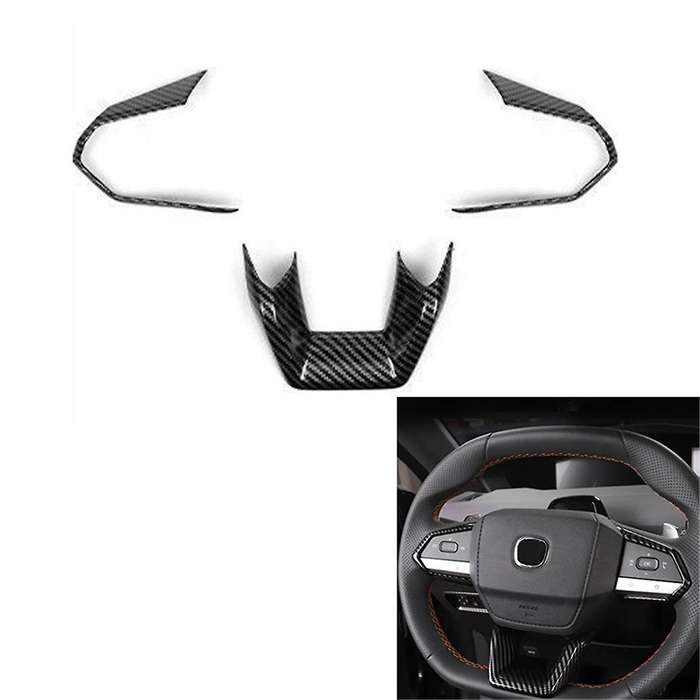 Car Steering Wheel Trims Cover for -V 2022 2023 Decoration 2024 Styling Auto Interior