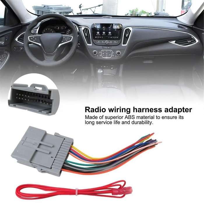 Car Stereo Radio Wiring Harness Adapter Connector for 2003-2007 Car Accessories
