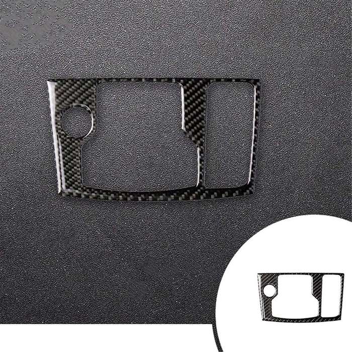 Car Stickers Cover Multimedia Button Trim for Axela Accessories Durable Car Carbon Fiber Decorative