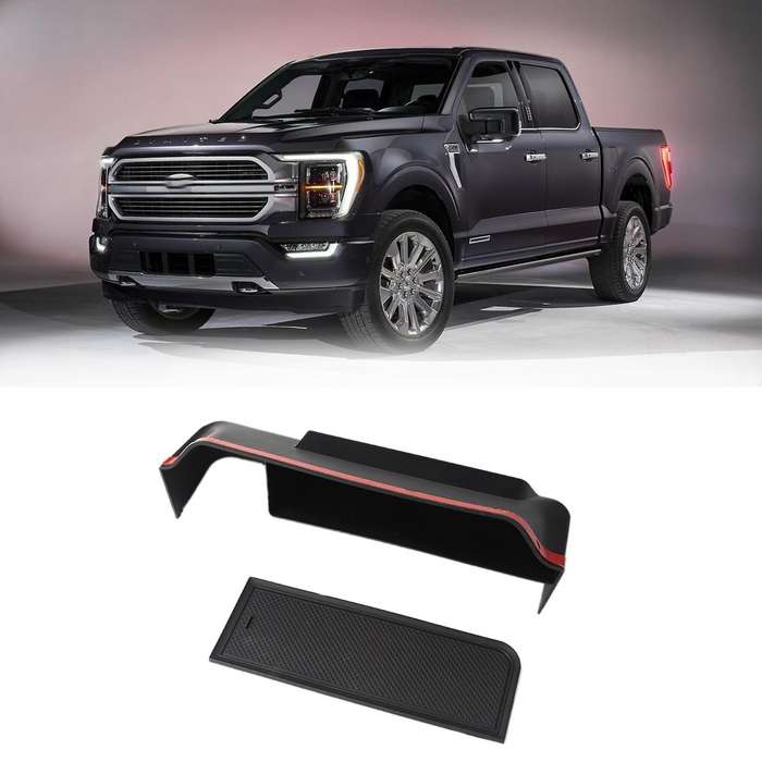 Car Storage Box for 2021 Centre Console Tray Storage Compartment Shelf Organizer Tray Box Suede