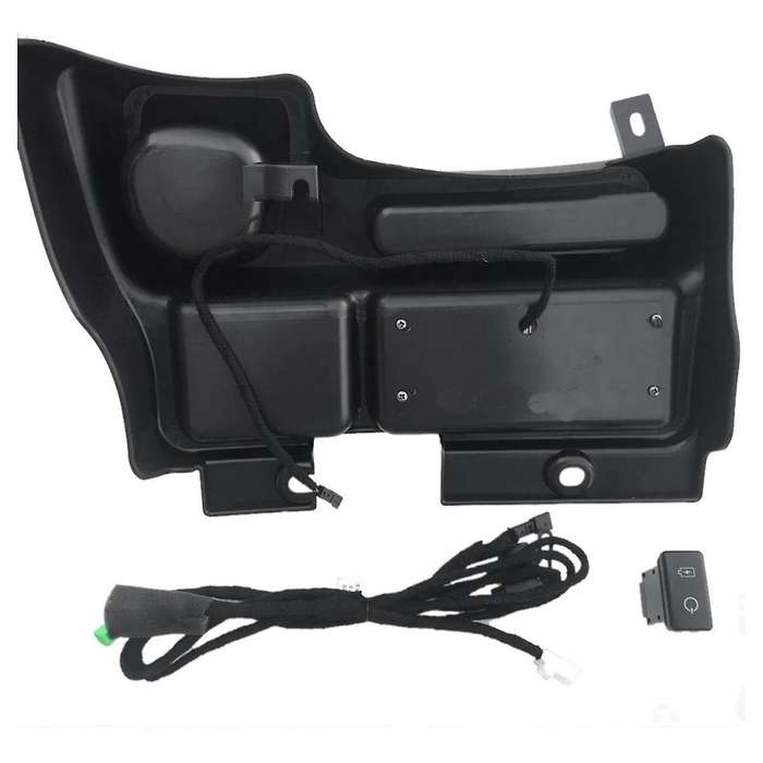 Car Storage Tray Insert Center Console Box Cup Holder with Usb Port for Land Cruiser Lc70 Lc71 Lc76