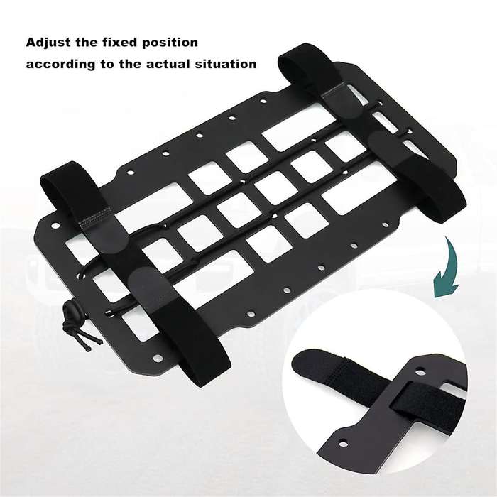 Car Sun Visor Organizer, Vehicle Rigid Molle Panel, Pickup, SUV, Truck Equipment Modular for EDC Pou