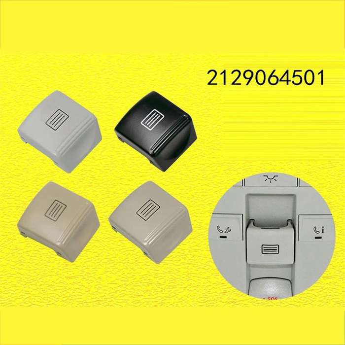 Car Sunroof Window Switch Button Cover for W212 E-Class 2129064501, B