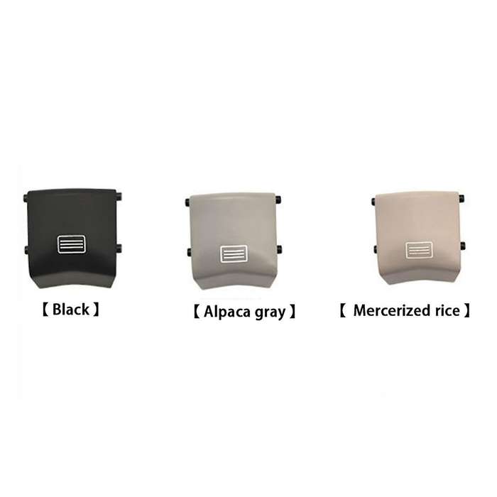 Car Sunroof Window Switch Button Cover Indoor Ceiling Light Switch for ML G W166 W292 W463 Grey